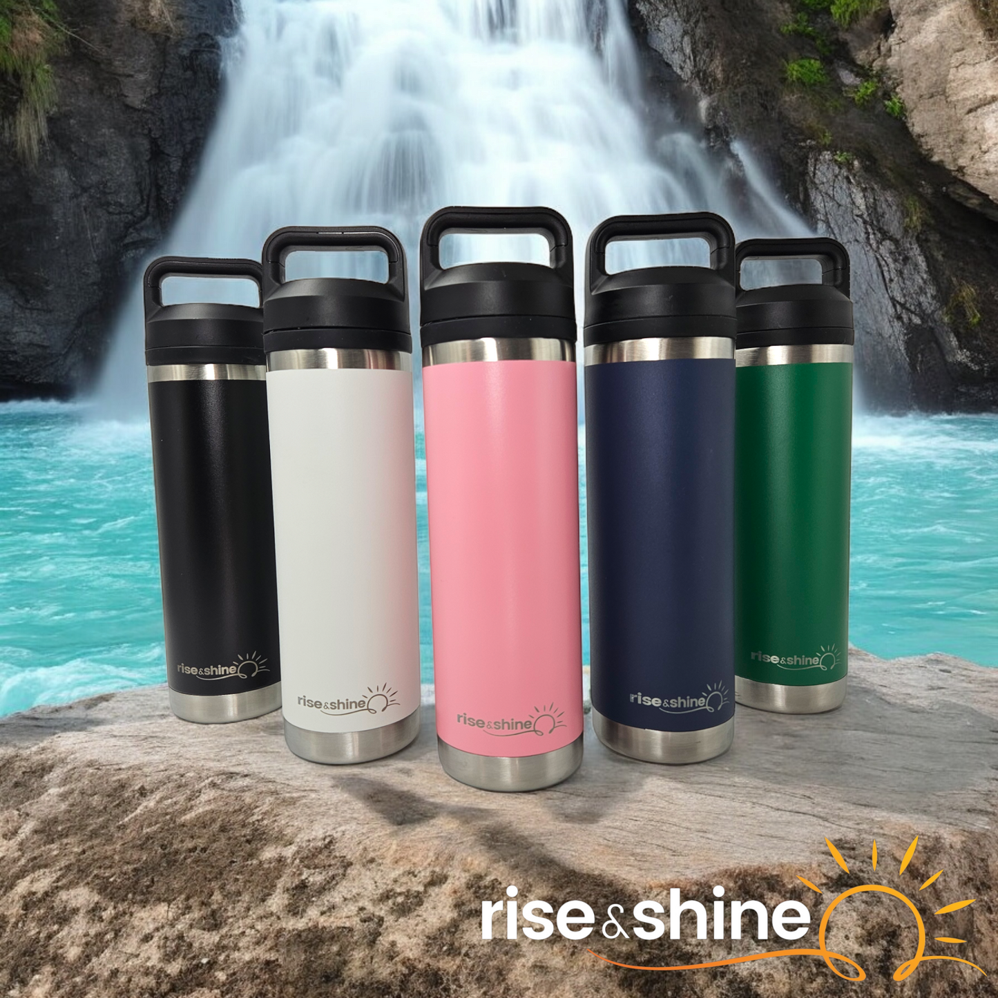 4. 600ml Double Wall Vacuum Insulated Water Bottle