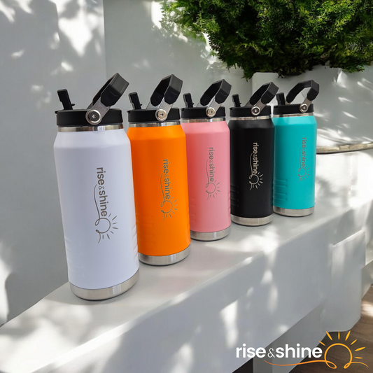 1. 1600ml Straw Double Wall Insulated Water Bottle